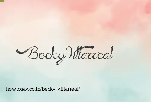 Becky Villarreal