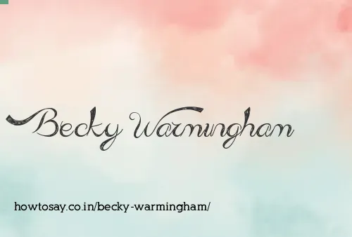 Becky Warmingham
