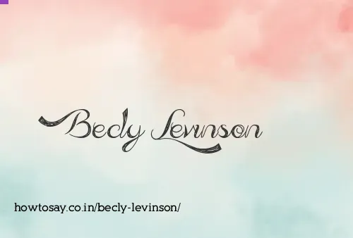 Becly Levinson
