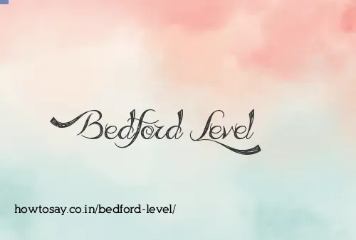 Bedford Level
