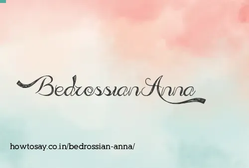 Bedrossian Anna
