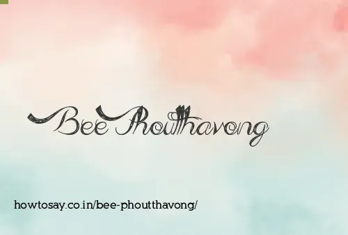 Bee Phoutthavong