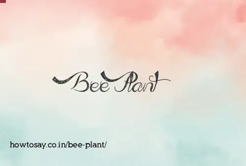 Bee Plant