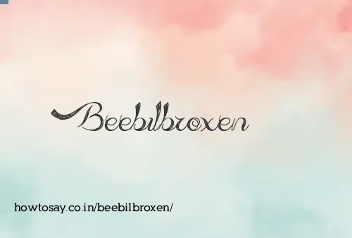 Beebilbroxen