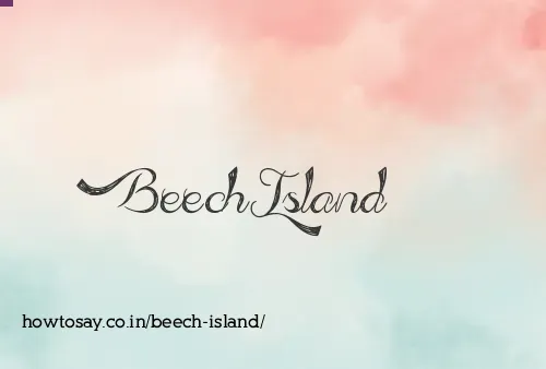 Beech Island