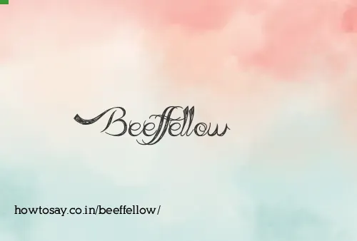 Beeffellow