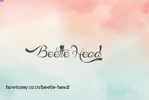Beetle Head