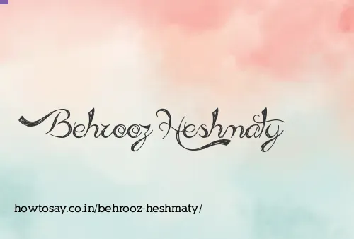 Behrooz Heshmaty