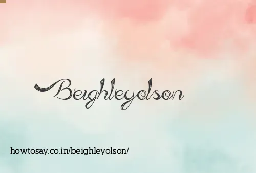 Beighleyolson