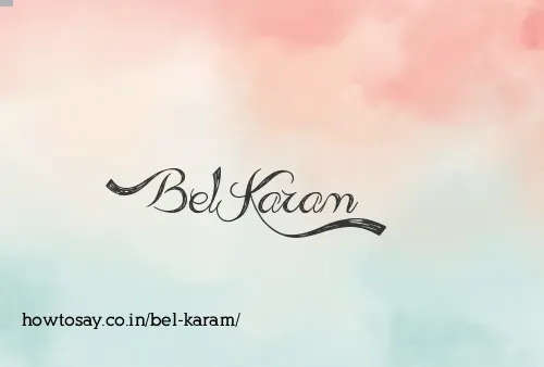Bel Karam