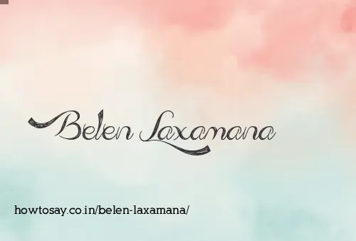 Belen Laxamana