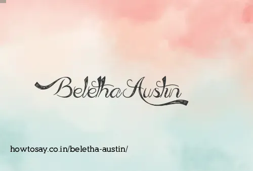 Beletha Austin