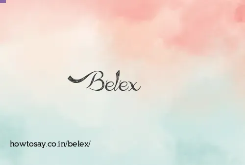Belex