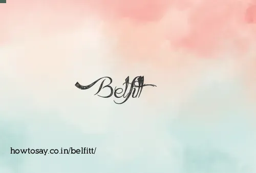 Belfitt