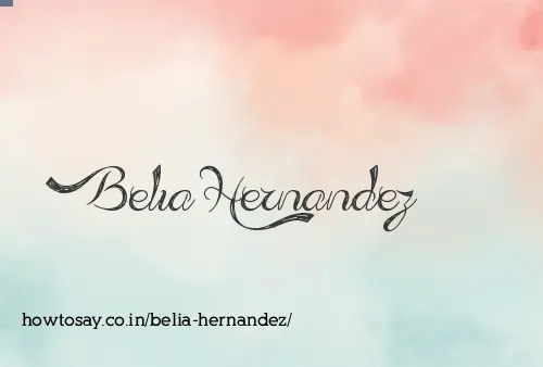 Belia Hernandez