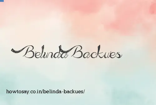 Belinda Backues