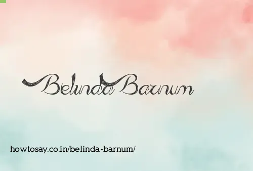 Belinda Barnum