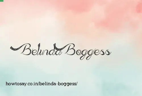 Belinda Boggess