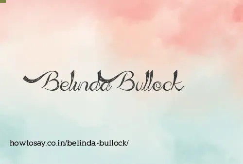 Belinda Bullock