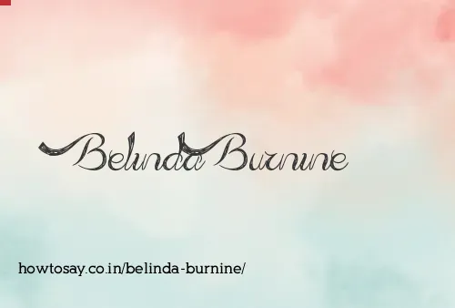 Belinda Burnine