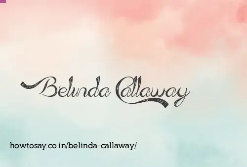 Belinda Callaway