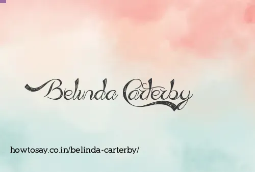 Belinda Carterby