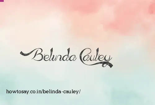 Belinda Cauley