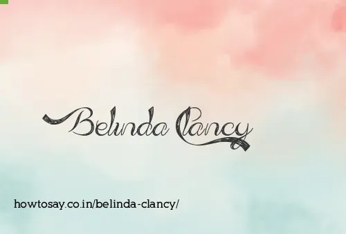 Belinda Clancy