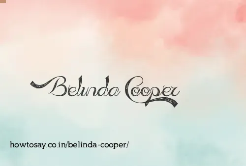 Belinda Cooper