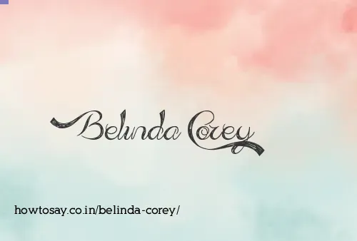 Belinda Corey