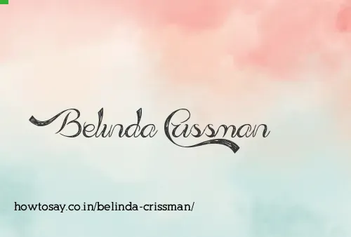 Belinda Crissman
