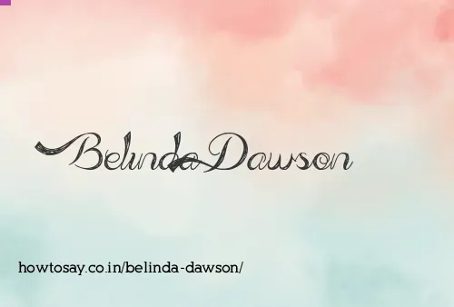 Belinda Dawson