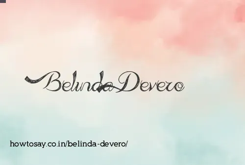Belinda Devero
