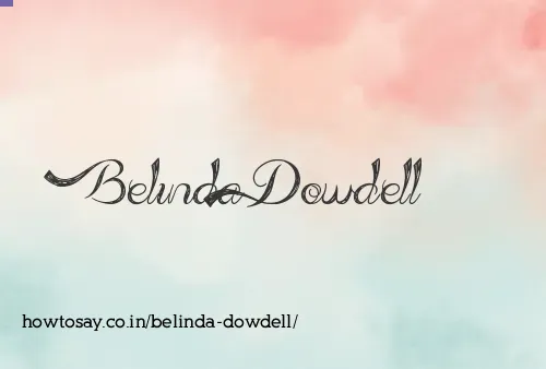 Belinda Dowdell
