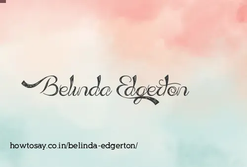 Belinda Edgerton