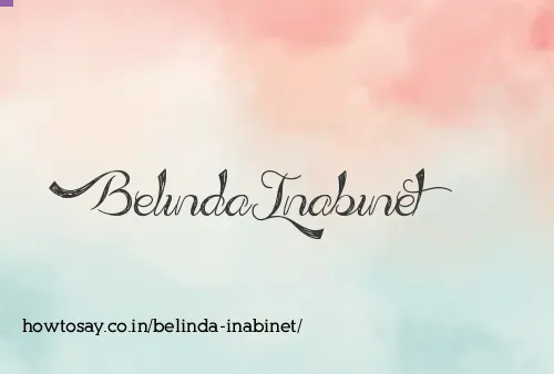 Belinda Inabinet