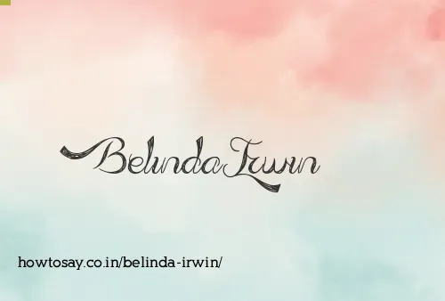 Belinda Irwin