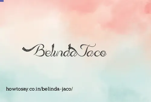Belinda Jaco