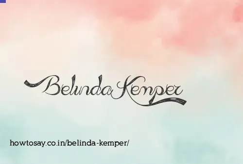 Belinda Kemper