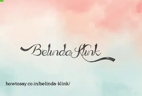Belinda Klink
