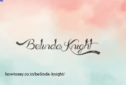 Belinda Knight