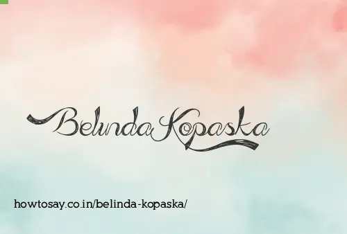 Belinda Kopaska