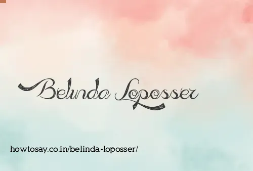 Belinda Loposser