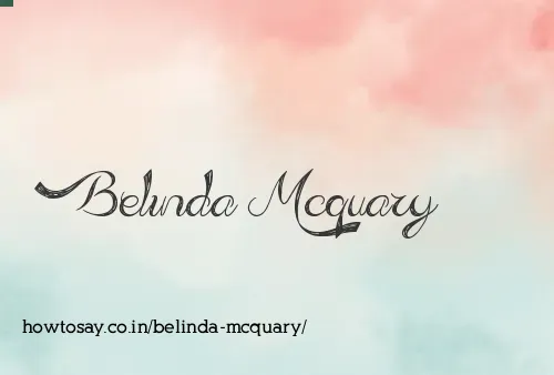 Belinda Mcquary