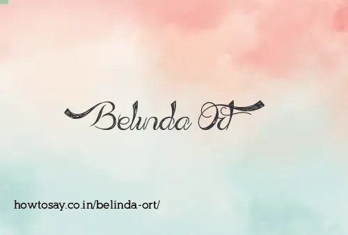 Belinda Ort
