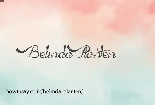 Belinda Planten