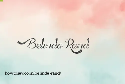 Belinda Rand