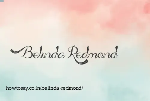 Belinda Redmond