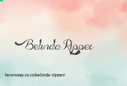 Belinda Ripper