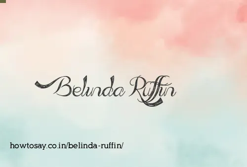 Belinda Ruffin